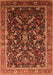 Oriental Orange Industrial Rug, urb2010org