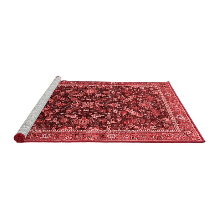 Industrial Red Washable Rugs