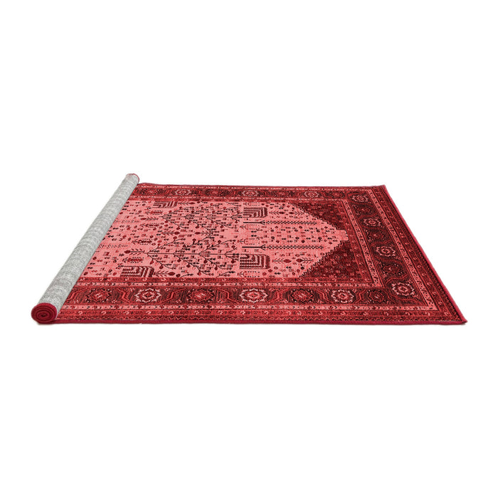 Industrial Red Washable Rugs