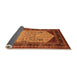 Sideview of Oriental Orange Industrial Rug, urb2011org