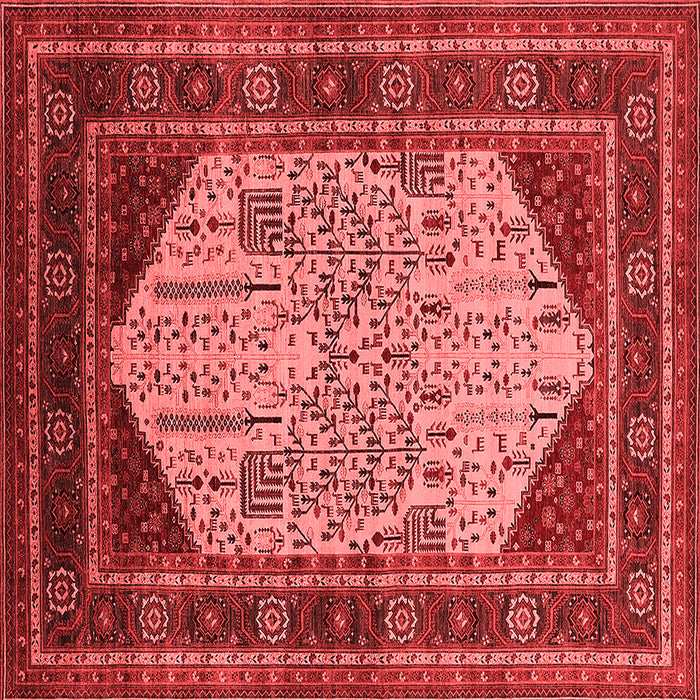 Oriental Red Industrial Rug, urb2011red