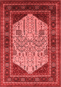 Oriental Red Industrial Rug, urb2011red