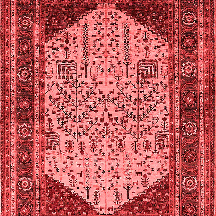 Oriental Red Industrial Area Rugs