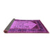 Sideview of Oriental Purple Industrial Rug, urb2011pur