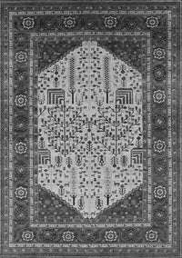 Oriental Gray Industrial Rug, urb2011gry