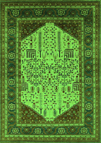 Oriental Green Industrial Rug, urb2011grn