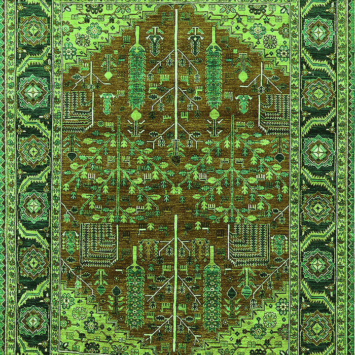 Oriental Green Industrial Rug, urb2012grn