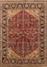 Oriental Brown Industrial Rug, urb2012brn