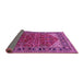 Sideview of Oriental Pink Industrial Rug, urb2012pnk