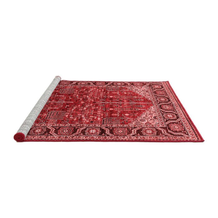 Industrial Red Washable Rugs