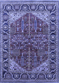 Oriental Blue Industrial Rug, urb2012blu