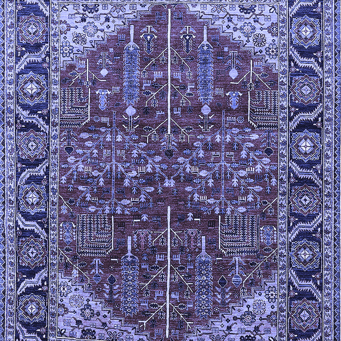Oriental Blue Industrial Rug, urb2012blu