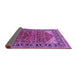 Sideview of Oriental Purple Industrial Rug, urb2012pur