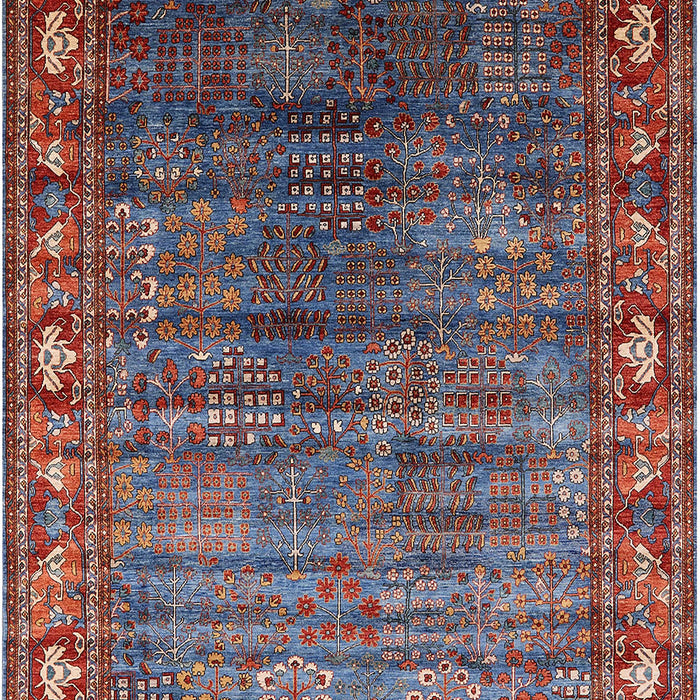 Machine Washable Industrial Modern Saffron Red Rug, wshurb2013
