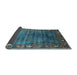 Sideview of Oriental Light Blue Traditional Rug, urb2013lblu