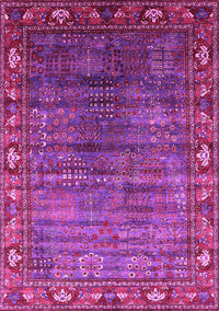 Oriental Pink Traditional Rug, urb2013pnk