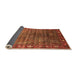 Sideview of Oriental Orange Traditional Rug, urb2013org