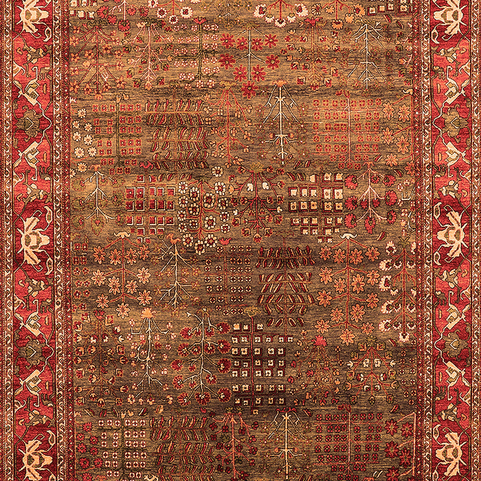 Machine Washable Oriental Orange Traditional Area Rugs, wshurb2013org