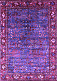 Oriental Purple Traditional Rug, urb2013pur