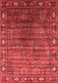 Oriental Red Traditional Rug, urb2013red