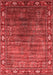 Oriental Red Traditional Area Rugs