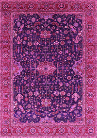 Oriental Pink Traditional Rug, urb2014pnk