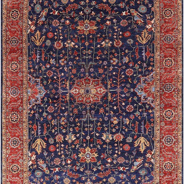 Machine Washable Industrial Modern Dark Almond Brown Rug, wshurb2014