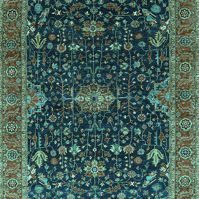 Oriental Turquoise Traditional Rug, urb2014turq