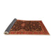 Sideview of Oriental Orange Traditional Rug, urb2014org