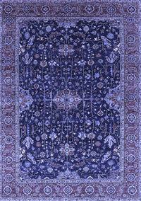 Oriental Blue Traditional Rug, urb2014blu