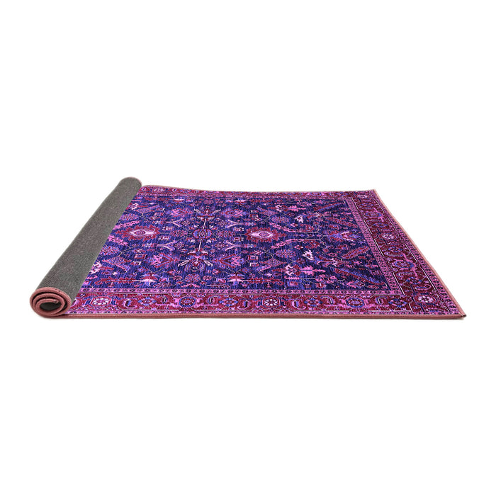 Sideview of Oriental Purple Industrial Rug, urb2015pur