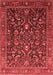 Oriental Red Industrial Area Rugs