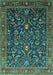 Oriental Turquoise Industrial Rug, urb2015turq