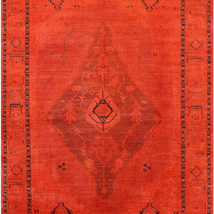 Mid-Century Modern Red Oriental Rug, urb2016