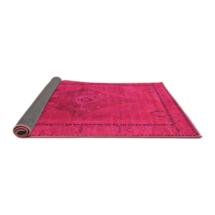 Sideview of Oriental Pink Industrial Rug, urb2016pnk