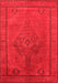 Oriental Red Industrial Area Rugs