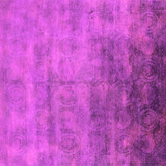 Square Oriental Pink Industrial Rug, urb2017pnk