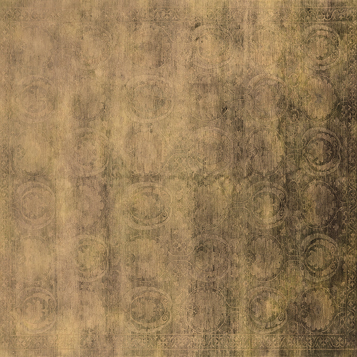 Square Oriental Brown Industrial Rug, urb2017brn