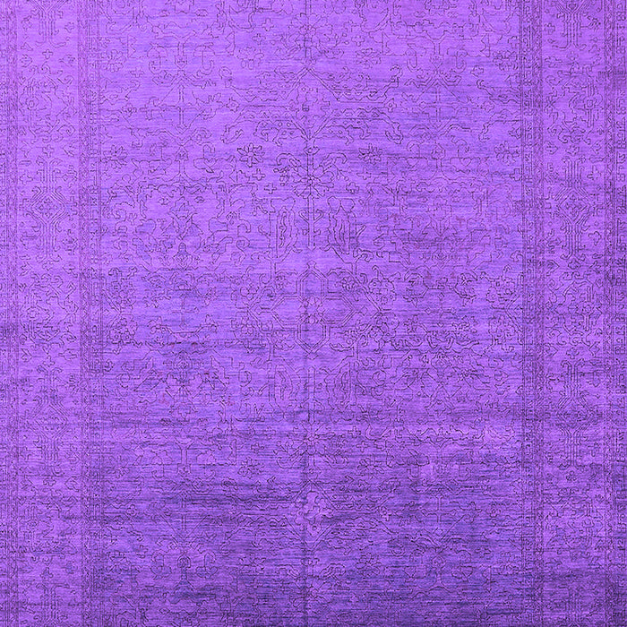 Machine Washable Oriental Purple Industrial Area Rugs, wshurb2018pur