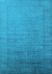 Oriental Light Blue Industrial Rug, urb2018lblu