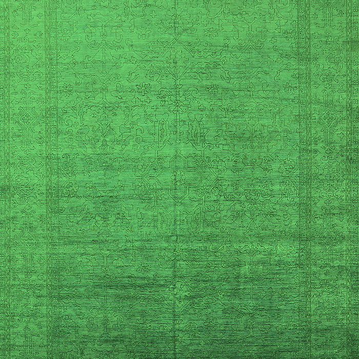 Oriental Green Industrial Rug, urb2018grn