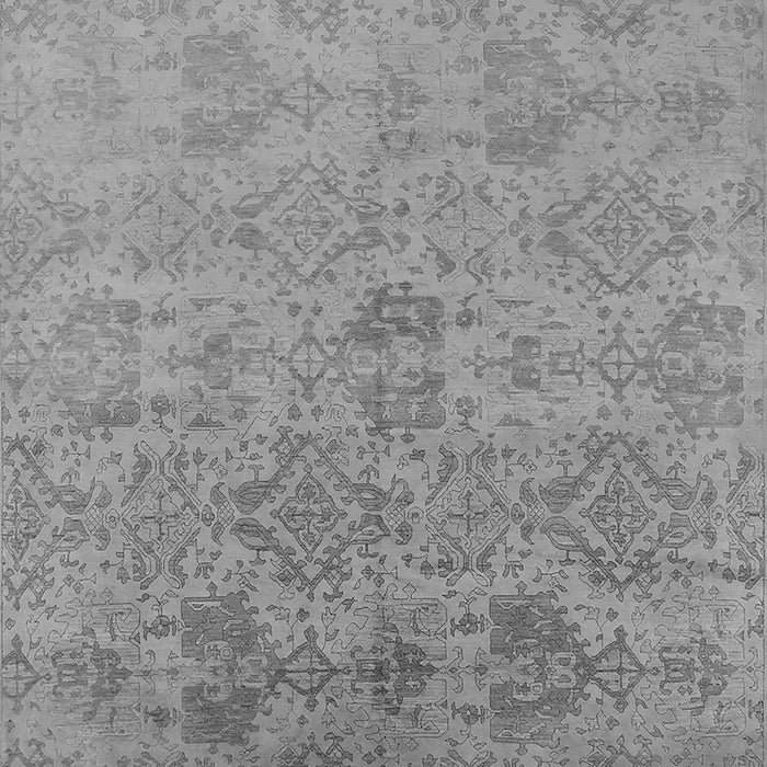 Oriental Gray Industrial Rug, urb2019gry