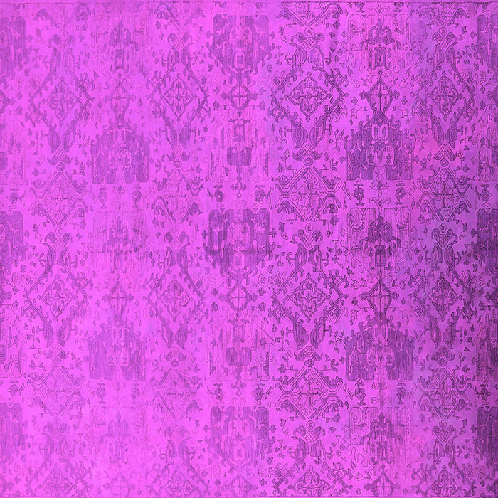 Square Oriental Pink Industrial Rug, urb2019pnk
