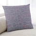 Lifestyle Image of Mid-Century Modern Urban Square French Lilac Purple Throw Pillow, 18 inch by 18 inch, pwurb2019