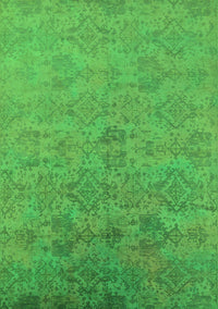 Oriental Green Industrial Rug, urb2019grn