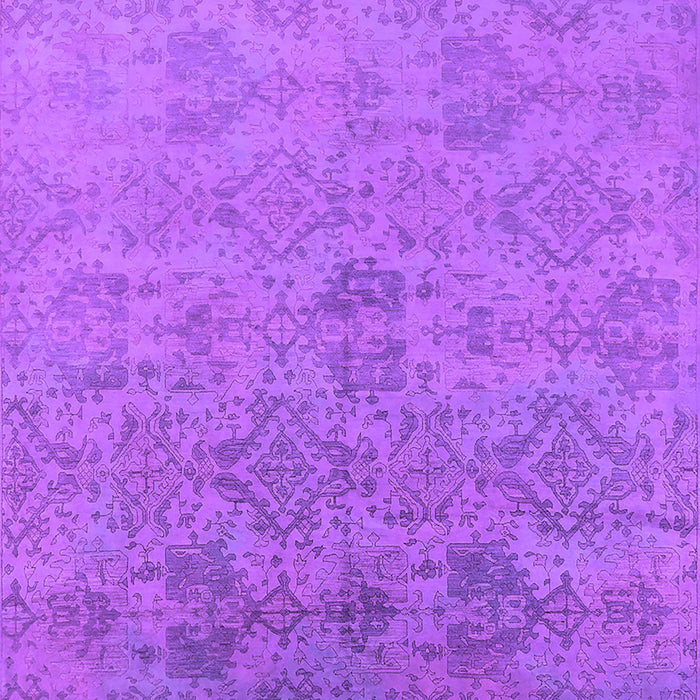 Machine Washable Oriental Purple Industrial Area Rugs, wshurb2019pur