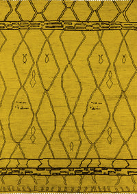 Solid Yellow Modern Rug, urb2020yw