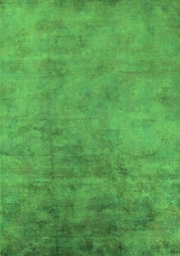 Oriental Green Industrial Rug, urb2021grn