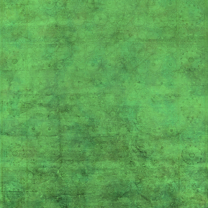 Oriental Green Industrial Rug, urb2021grn