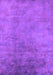 Machine Washable Oriental Purple Industrial Area Rugs, wshurb2021pur